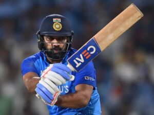 India beat Australia by six wickets at the VCA Stadium in Nagpur, chasing a target of 91 led by Rohit Sharma's unbeaten 4