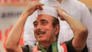 Democrat Azad Party Chairman Ghulam Nabi Azad appointed