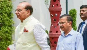 A 13-point letter from Delhi L-G VK Saxena to Delhi CM Arvind Kejriwal about the Rajghat snub