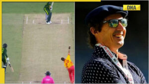 In response to Pakistani batsman leaving the crease early, Brad Hogg has shared a picture on his Facebook page