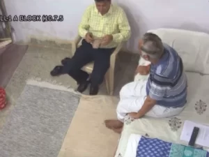 Ajit Kumar is seen meeting Satyendar Jain in the cell in another leaked video