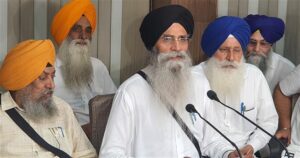 Harjinder Singh Dhami is declared as Shiromani Akali Dal candidate for the SGPC's president poll